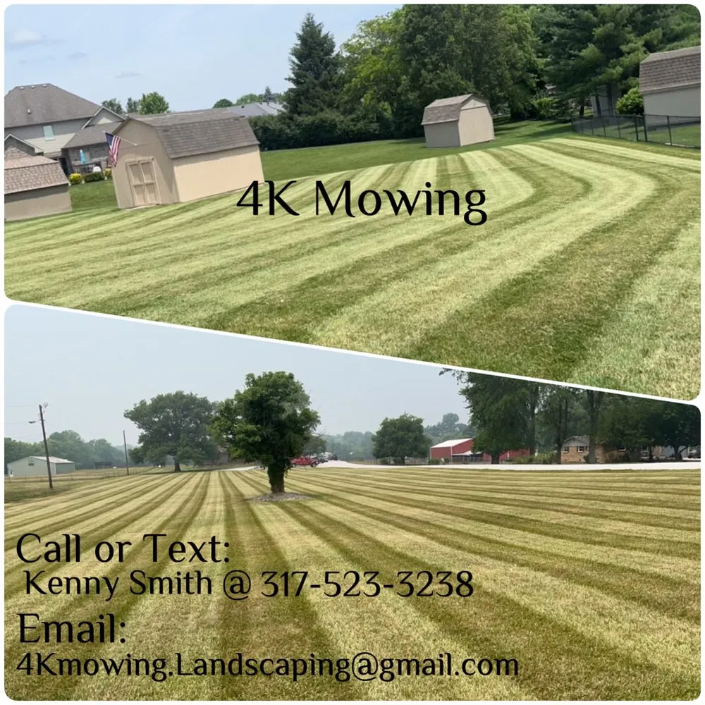 Top-rated landscaping services in Indianapolis, IN by 4K Mowing & Landscaping