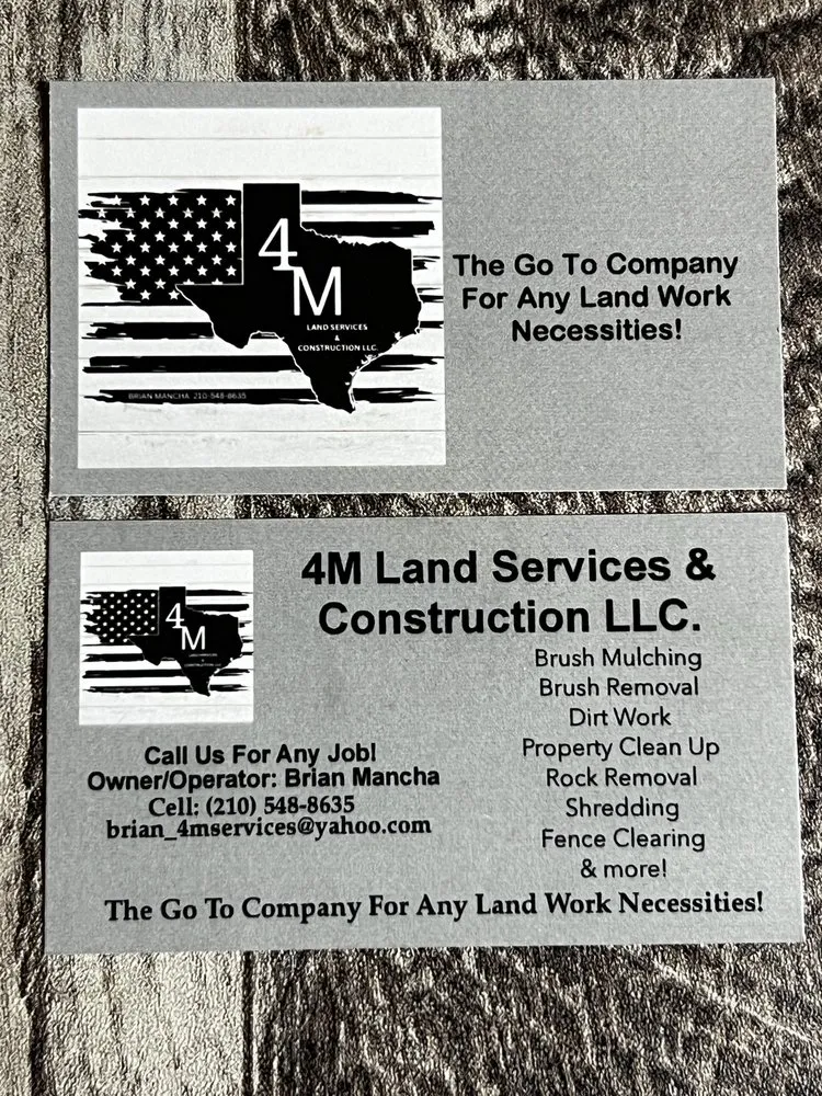Reliable landscape design for residential properties in San Antonio, TX by 4M Land Services & Construction