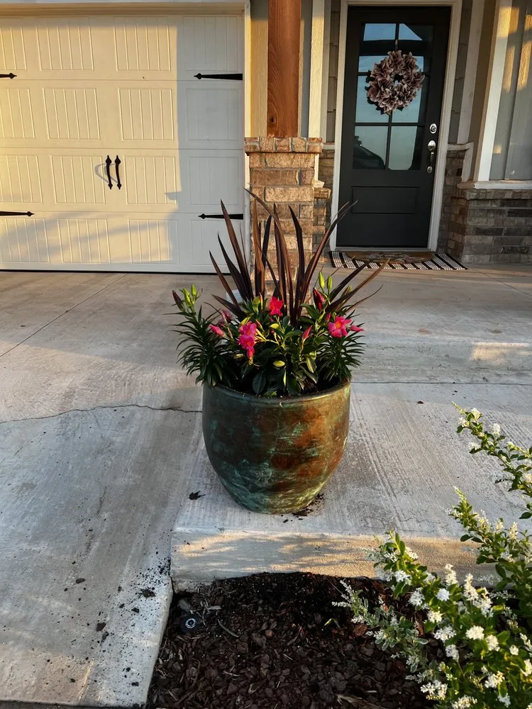 Professional landscape installation in Oklahoma City, OK by 4N Landscapes