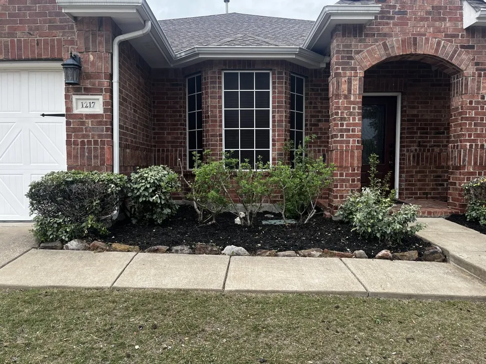 Professional yard cleanup service with custom design across Wylie, TX - 4P Landscaping
