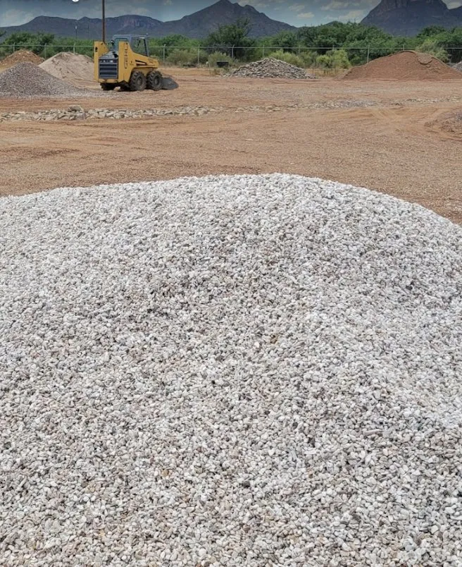 Local landscape installation in Huachuca City, AZ - 4R's Rock and Sand