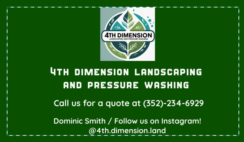 Affordable landscape design for beautiful yards in Ocala, FL by 4th Dimension