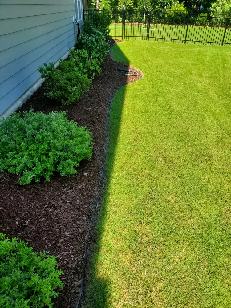 Custom landscaping services for homes in Selma, NC by 5% Lawn Care & Landscaping