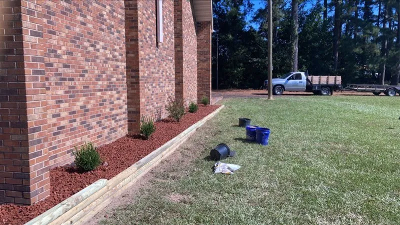Expert garden landscaping experts serving Selma, NC - 5% Lawn Care & Landscaping
