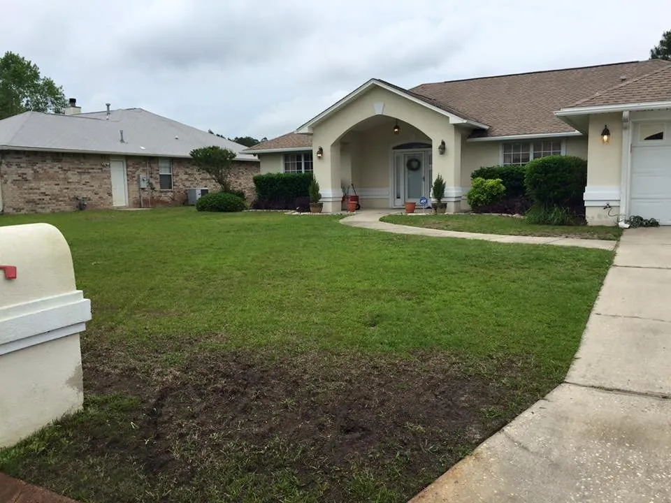 Professional landscape installation with custom design across Pensacola, FL - 5 Pages' Lawncare