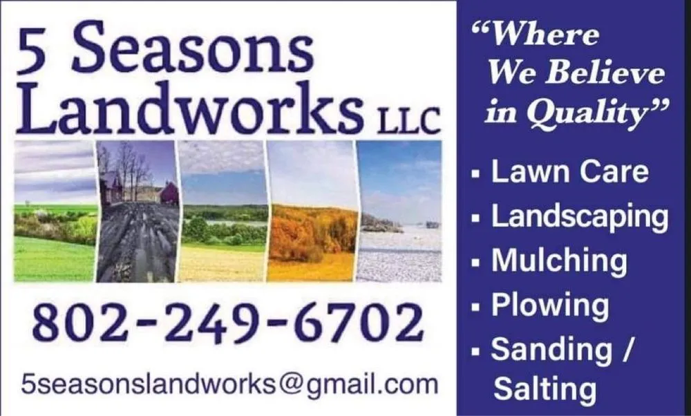 Trusted landscaping services experts serving Marshfield, VT - 5 Seasons Landworks