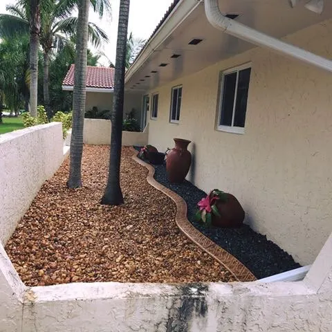 Affordable garden landscaping for homes across Miami, FL - 5 Star Borders & Landscape