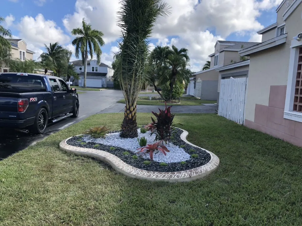 Custom landscaping services in Miami, FL - 5 Star Borders & Landscape