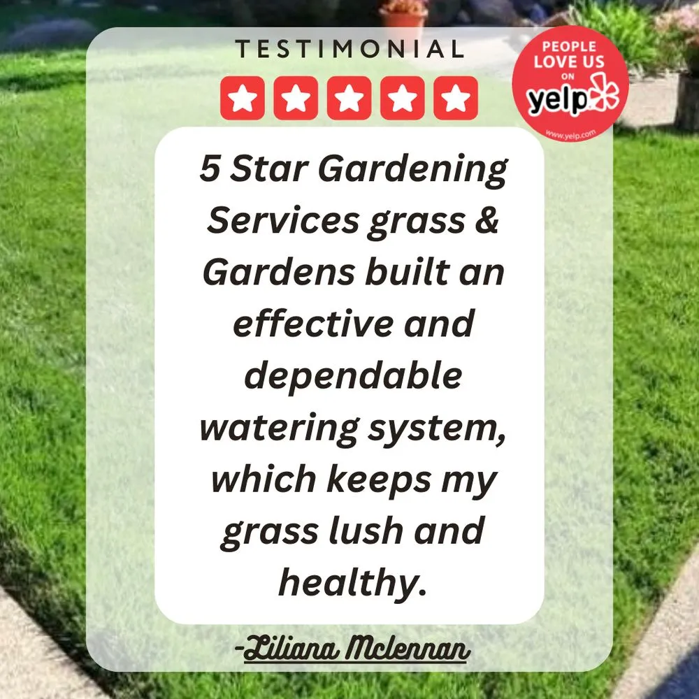 Reliable residential landscaping in Elk Grove, CA by 5 Star Gardening