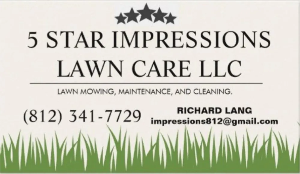 Expert landscaping services for residential properties across Edinburgh, IN - 5 Star Impressions Lawn Care