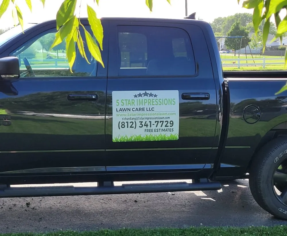 Expert lawn care service for residential properties across Edinburgh, IN - 5 Star Impressions Lawn Care