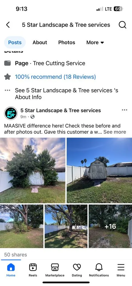 Trusted garden landscaping experts serving Inverness, FL - 5 Star Landscape and Tree Services