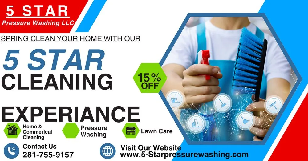 Custom yard maintenance in Houston, TX - 5 Star Pressure Washing