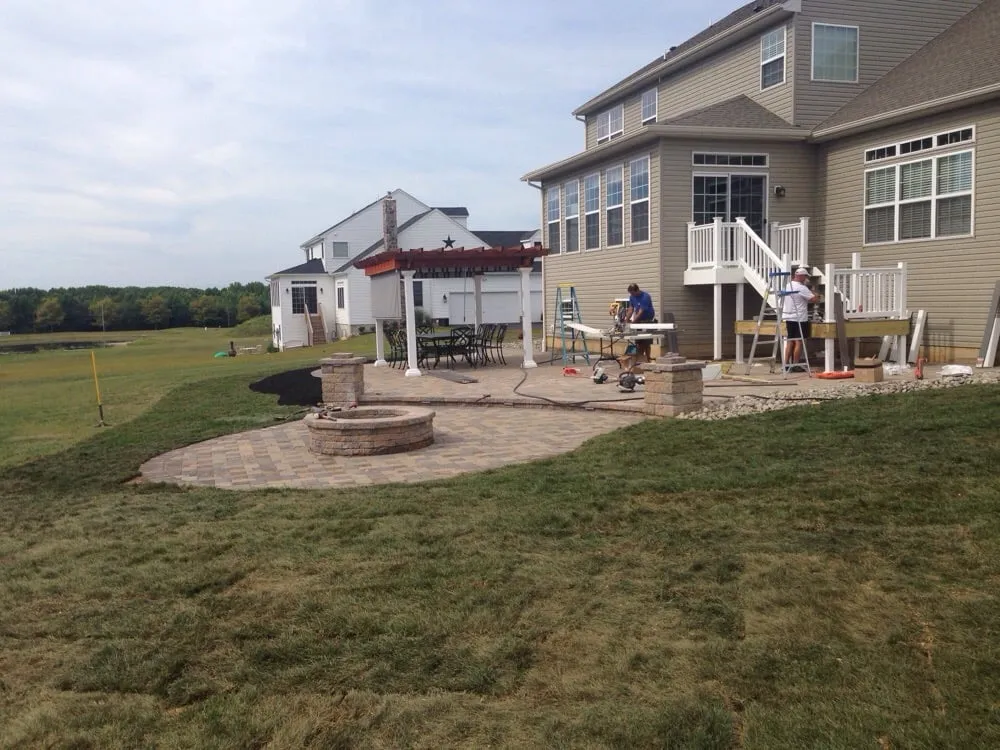 Affordable landscape installation in Williamstown, NJ by 5 Star Property Management and Landscaping