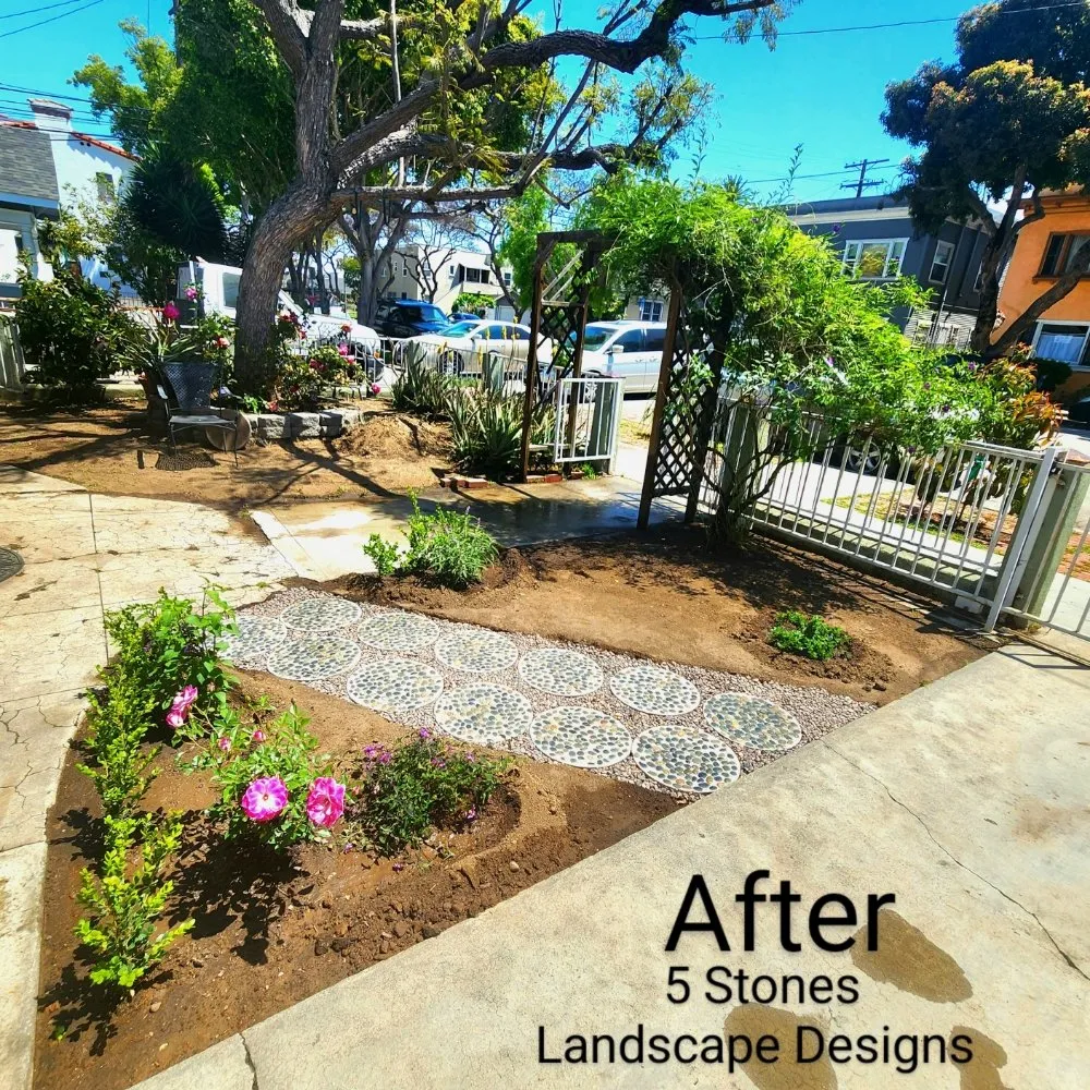 Local landscape installation for residential properties across Long Beach, CA - 5 Stones Landscape Designs