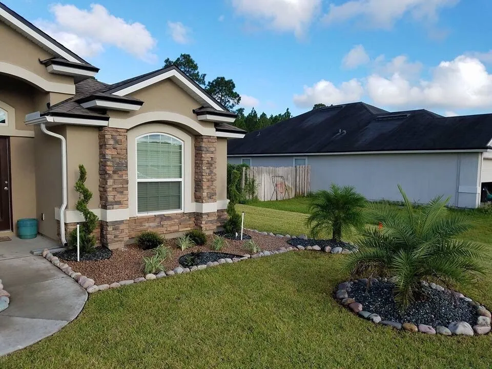 Custom residential landscaping in Jacksonville, FL by 50 Shades of Green