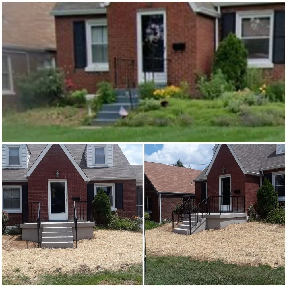 Custom residential landscaping in Louisville, KY - 502 Construction