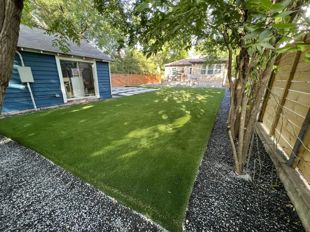 Top-rated landscape installation for homes in Austin, TX by 512 Turf and landscaping