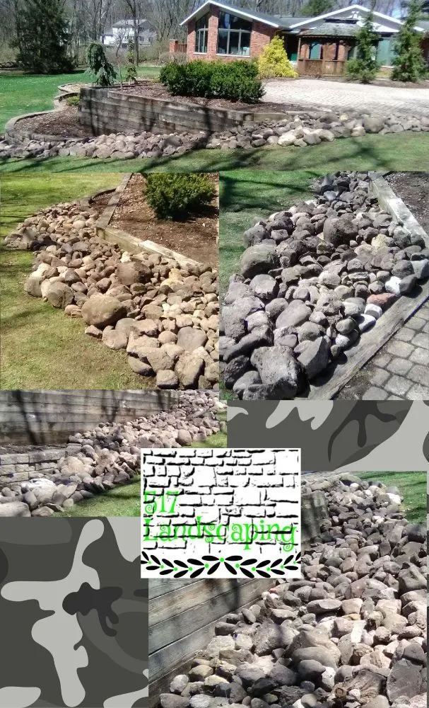 Affordable garden landscaping near you in Pleasant Lake, MI by 517 Landscaping