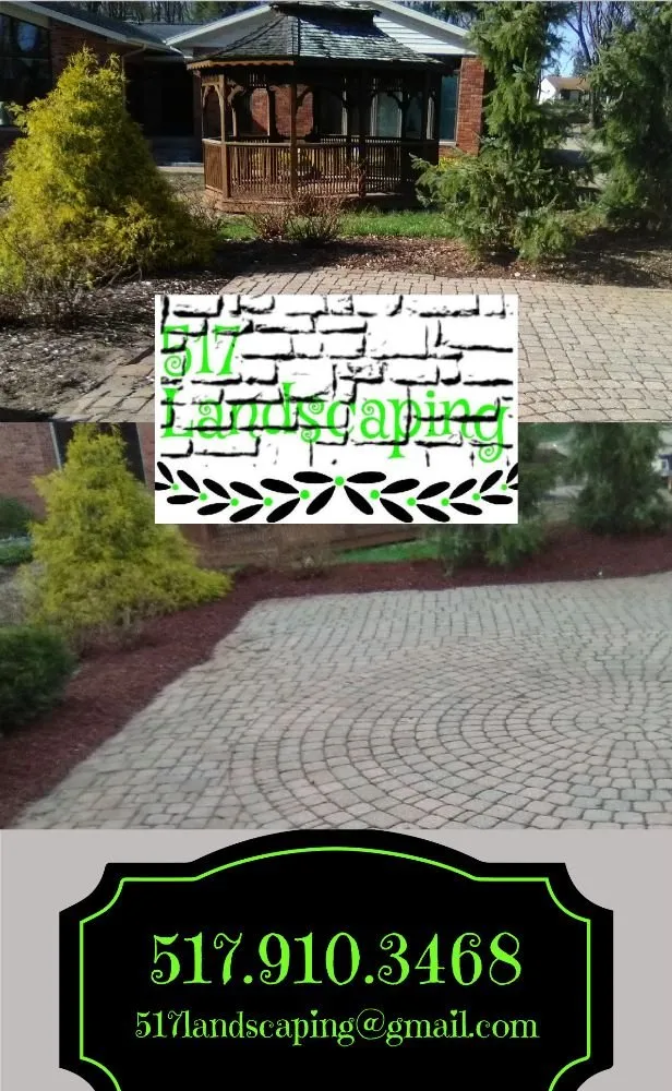 Professional residential landscaping for year-round maintenance in Pleasant Lake, MI by 517 Landscaping