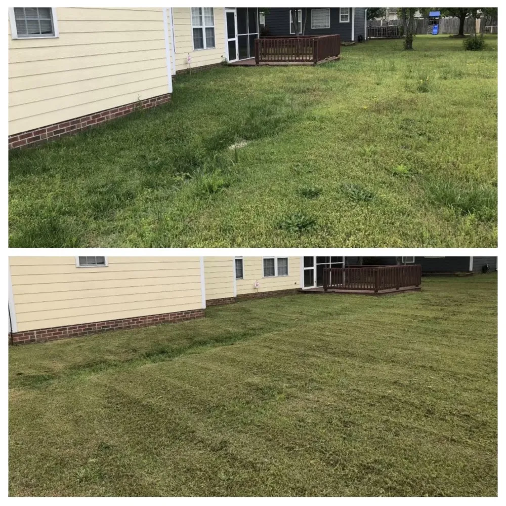 Trusted landscape design for homes in Fayetteville, NC by 5ive Star Lawncare & Pressure Washing