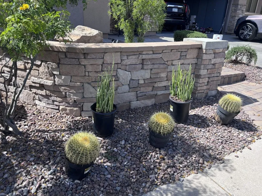 Local yard maintenance in Tolleson, AZ by 602 Stone and Landscape