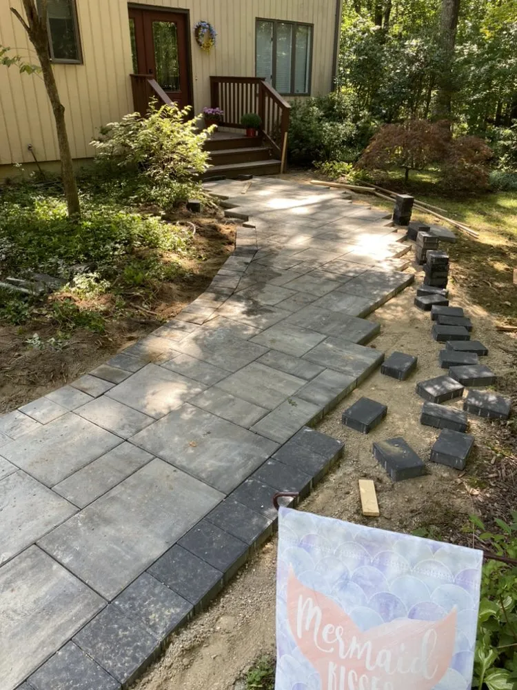 Expert landscape installation with custom design in Colchester, CT by 611 Lawn Care