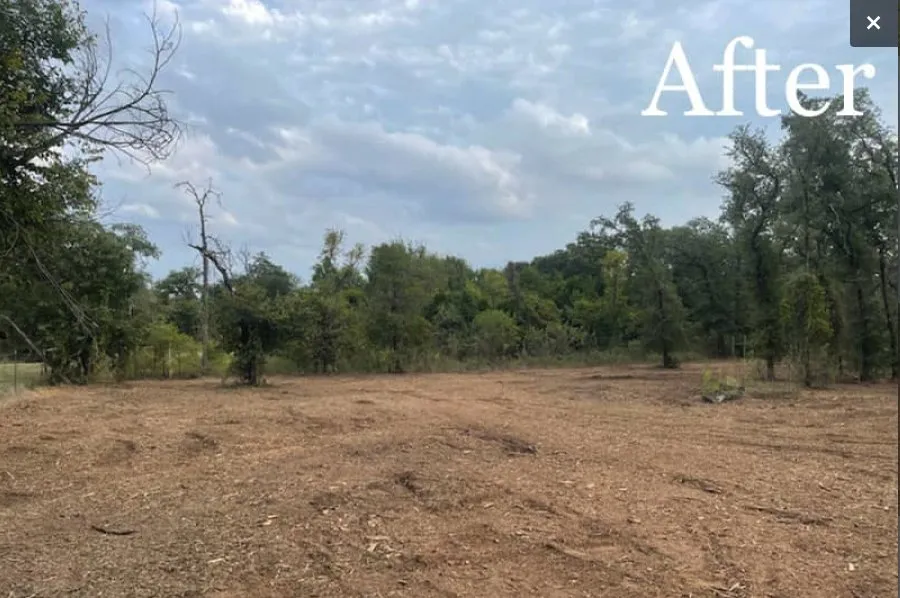 Custom landscape design in Tolar, TX - 6J Forestry Mulching