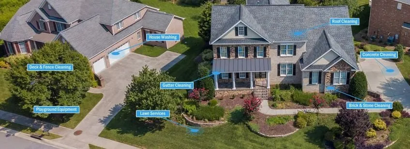 Local lawn mowing service for year-round maintenance across Portage, MI - 7-Exterior Solutions