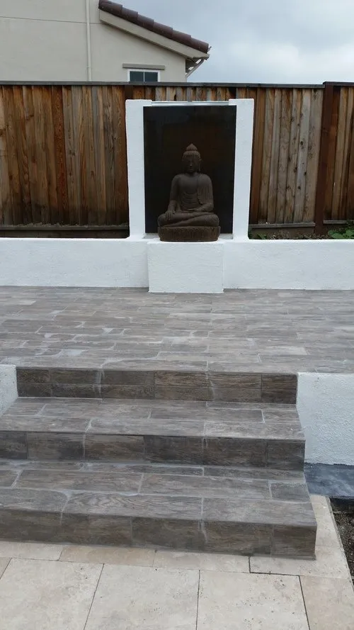 Custom yard maintenance with custom design in Stockton, CA by 7 Orange Landscaping