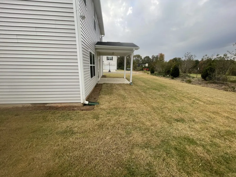 Custom landscape design in Garner, NC by 7 Tree Landscaping