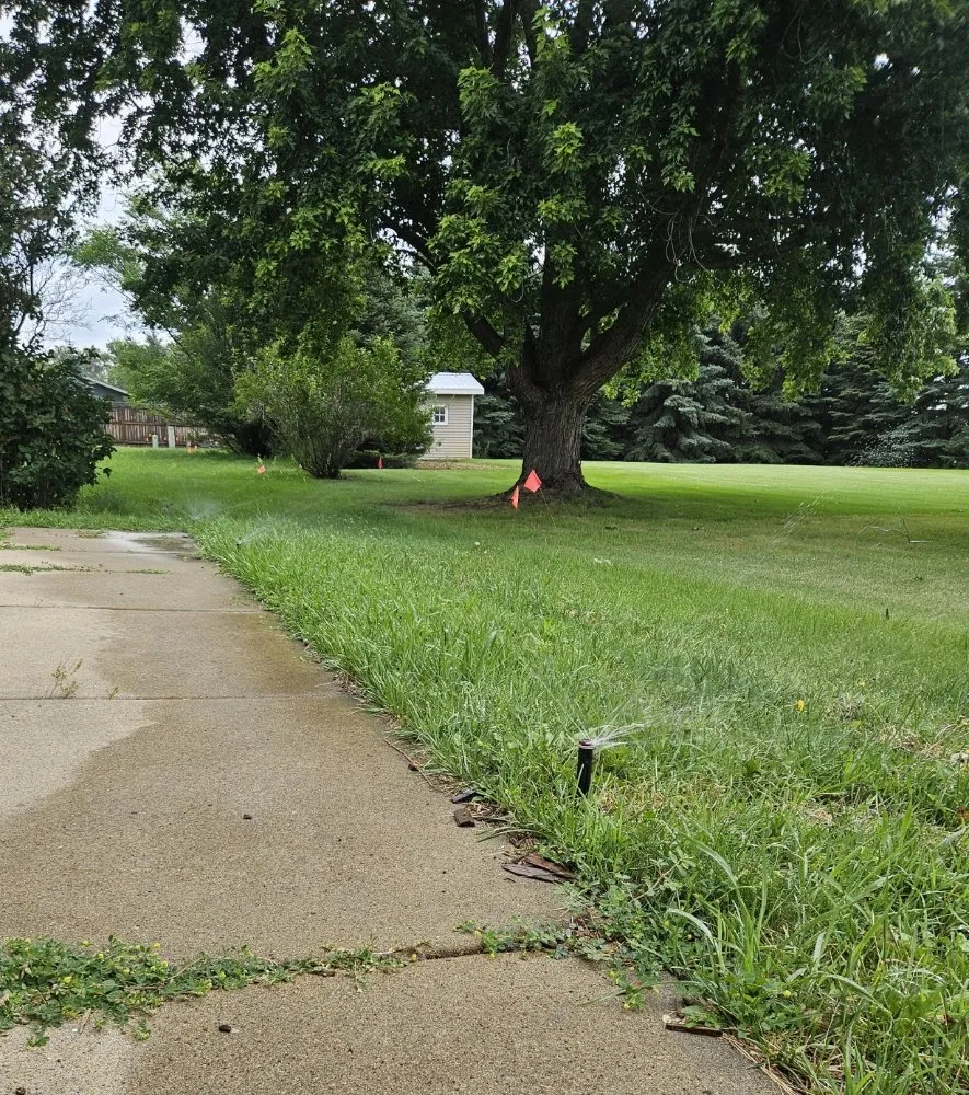 Custom yard cleanup service near you in West Fargo, ND by 701 Sprinklers