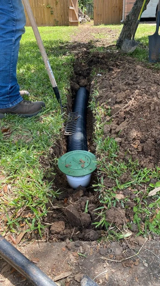 Expert landscape installation in Katy, TX - 713 French Drains