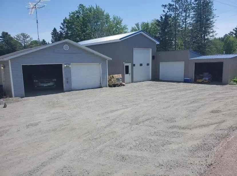 Custom garden landscaping in Thorp, WI by 715 Lawn Care