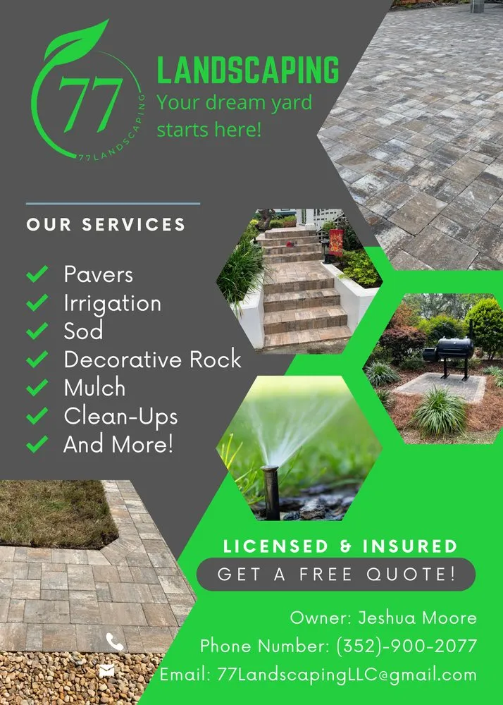 Custom landscape design in Alachua, FL - 77 Landscaping