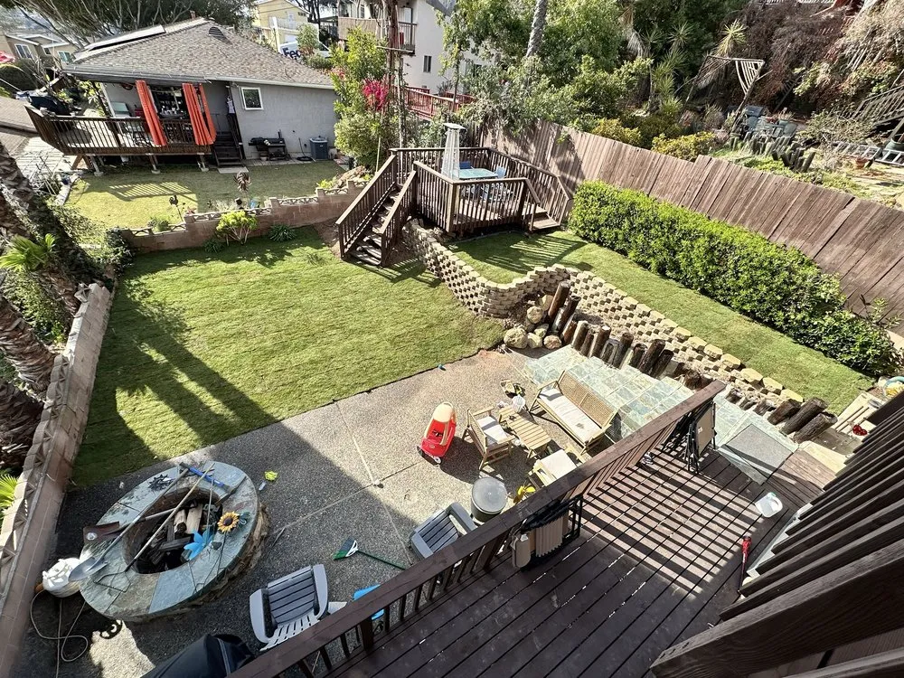 Custom landscape installation in Escondido, CA - 777 Landscape