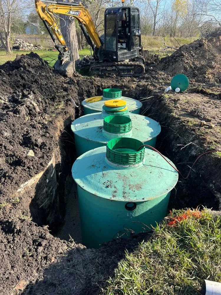 Reliable garden landscaping in Lockhart, TX by 7H Construction and Septic