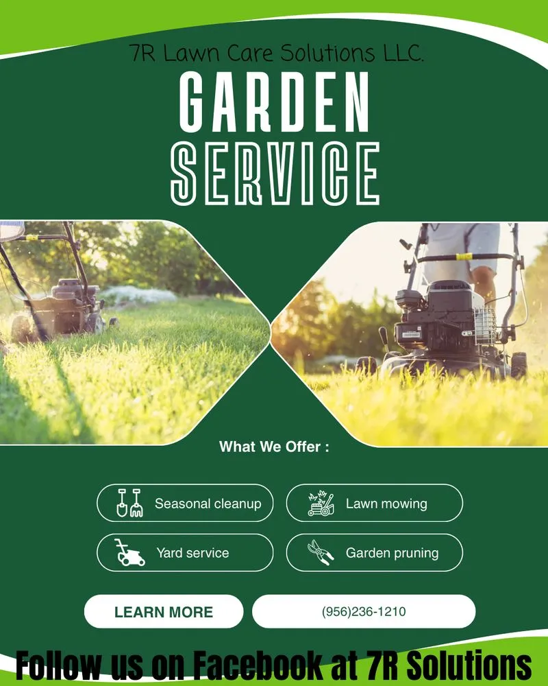 Reliable residential landscaping in Laredo, TX by 7R Solutions
