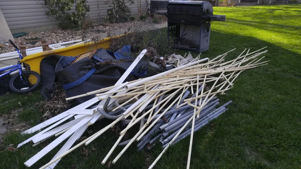 Professional yard cleanup service in Spotsylvania, VA by 8 Speed Junk Removal