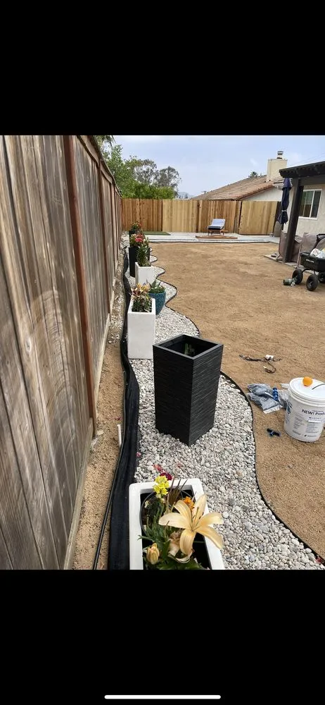 Professional yard cleanup service for residential properties in Newbury Park, CA by 805 Drip Design