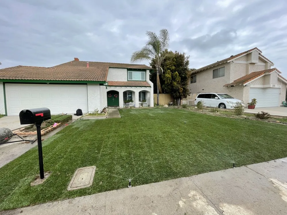 Local landscape installation for residential properties in Newbury Park, CA by 805 Drip Design