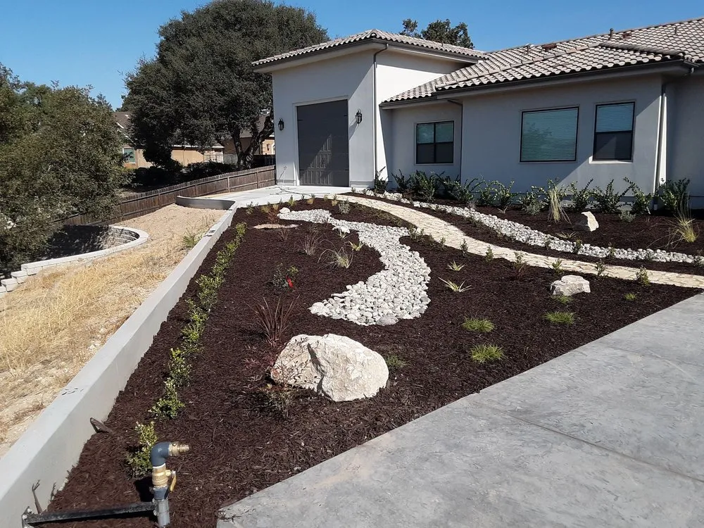 Expert garden landscaping for residential properties in Paso Robles, CA by 805West