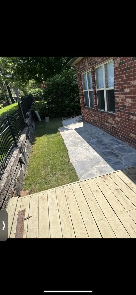 Local yard cleanup service with custom design across Tulsa, OK - 918 Sod & Dirt Services