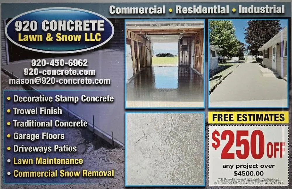 Professional outdoor landscaping for homes in Neenah, WI by 920 Concrete Lawn And Snow