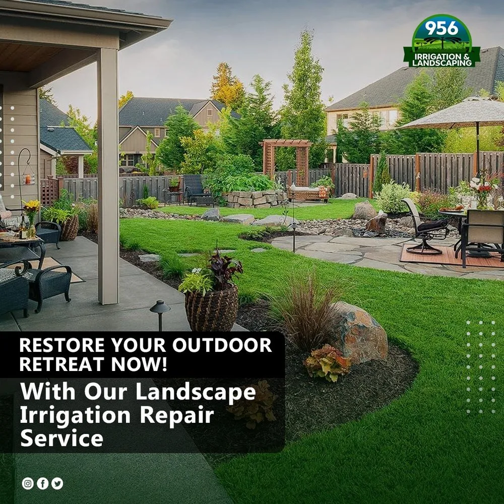 Expert lawn mowing service in Mcallen, TX by 956 Irrigation & Landscaping