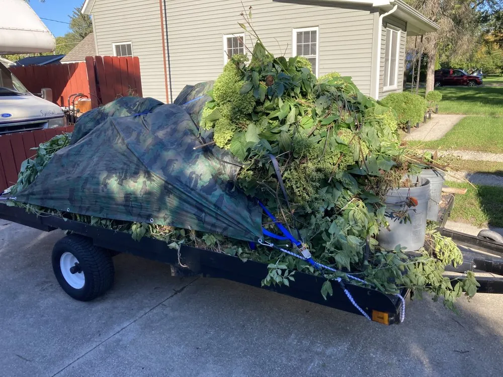 Affordable yard cleanup service for homes in Mount Pleasant, MI by 989 Lawn Care