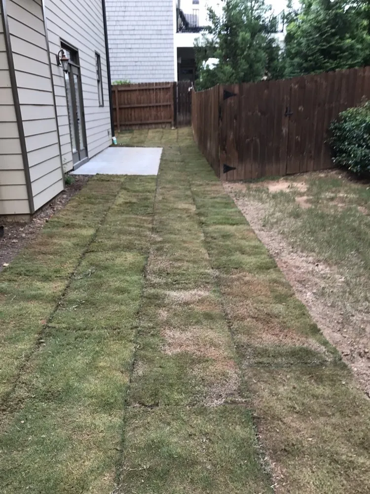 Custom lawn mowing service for beautiful yards in Atlanta, GA by A & A Landscaping And Paving Company