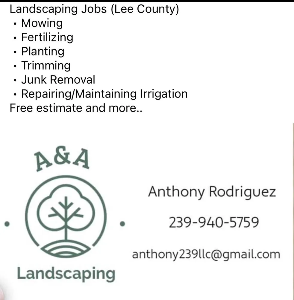 Affordable garden landscaping in Fort Myers, FL - A & A Landscaping