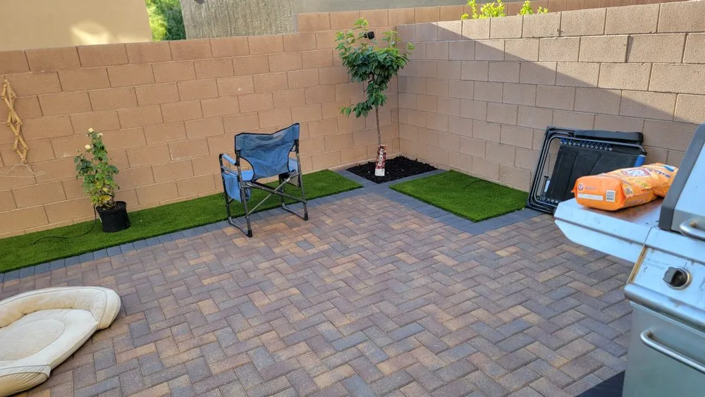 Professional landscape installation for residential properties across Las Vegas, NV - A & A Landscaping