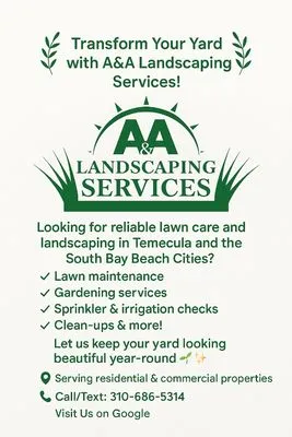 A & A Landscaping Services Logo